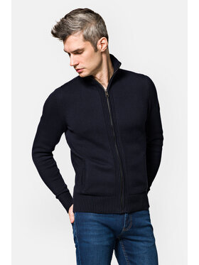 Lancerto Lancerto Kardigan Nate SW073222000060 Granatowy Regular Fit