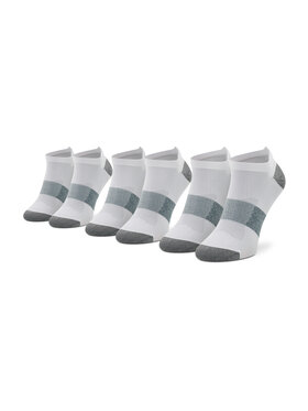 Asics Asics Súprava 3 párov kotníkových ponožiek unisex 3 Ppk Lyte Sock 3033A586 Biela
