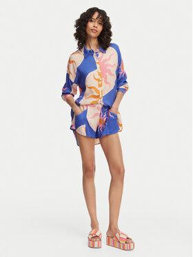 Maaji Maaji Camicia Dreambound PT2321CLS012 Blu Relaxed Fit