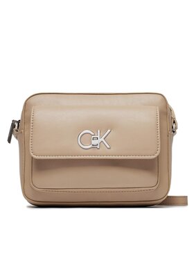 Calvin Klein Calvin Klein Handtasche Re-Lock Camera Bag W/Flap K60K611083 Braun