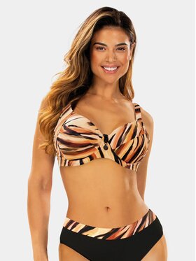 Feba Feba Góra od bikini FG238 Pomarańczowy