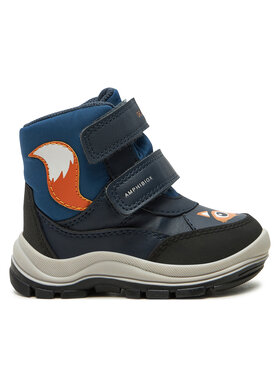 Geox Geox Schneeschuhe B Flanfil Boy B Abx B463VB 054FU CF44K M Dunkelblau
