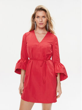 TWINSET TWINSET Kokteiļkleita 232TT2490 Sarkans Regular Fit