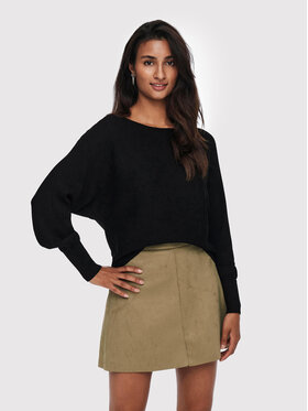 ONLY ONLY Sveter Adaline 15226298 Čierna Relaxed Fit
