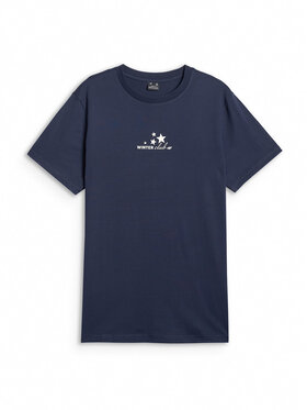 4F 4F T-Shirt SUMMIT BLISS Granatowy Oversize