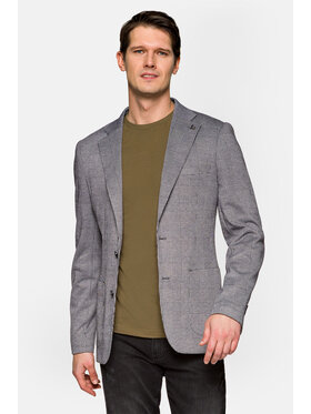 Lancerto Lancerto Marynarka Nairobi 3 Szary Slim Fit