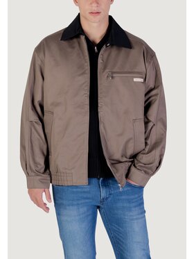 Calvin Klein Jeans Calvin Klein Jeans Bomber A- LS COTTON FZ BLOU Marrone To Fit