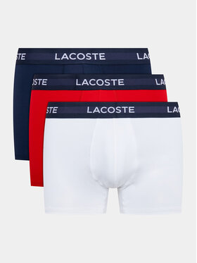 Lacoste Lacoste Komplet 3 par bokserek 5H9623 Granatowy