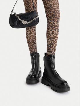 Juicy Couture Juicy Couture Polokozačky CEO-HY63020S-1 Černá