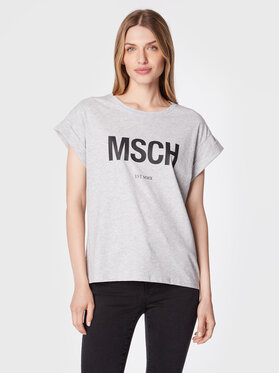 MSCH Copenhagen MSCH Copenhagen T-Shirt Alva 16708 Γκρι Boxy Fit
