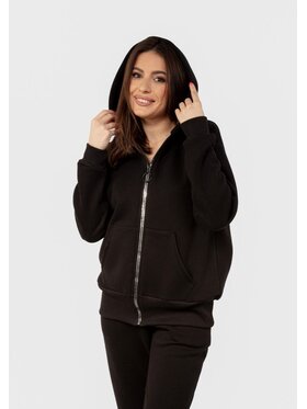 DKaren Sport DKaren Sport Bluza DK-K-B1 Czarny Classic Fit