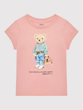 Polo Ralph Lauren Polo Ralph Lauren T-Shirt 312875408002 Różowy Regular Fit
