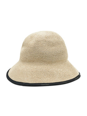 Calvin Klein Calvin Klein Skrybėlė Calvin Resort Summer Hat K60K609143 Smėlio