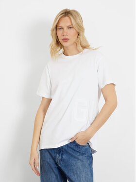 Guess Guess T-Shirt 161297 Bílá Classic Fit