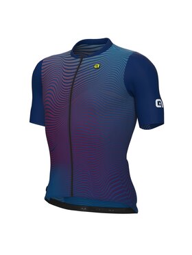 Alé Cycling Alé Cycling Koszulka rowerowa PR-E Onda Granatowy Fitted Fit