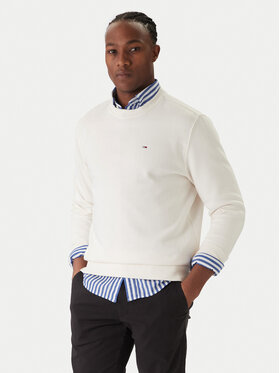 Tommy Jeans Tommy Jeans Džemperis DM0DM20741 Écru Regular Fit