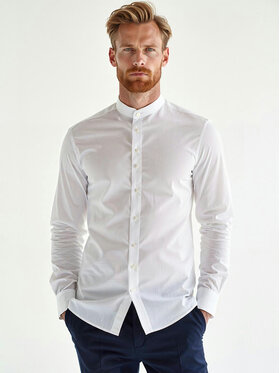 Pako Lorente Pako Lorente Koszula P25SP-1X-054 Biały Slim Fit