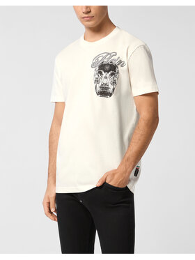 PHILIPP PLEIN PHILIPP PLEIN T-shirt 27145 Bianco Regular Fit