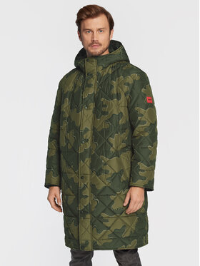 HUGO HUGO Prechodný kabát Marco2241 50476742 Zelená Relaxed Fit