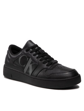 Calvin Klein Jeans Calvin Klein Jeans Sneakersy Basket Cupsole Bld Mono Lth YM0YM00428 Czarny