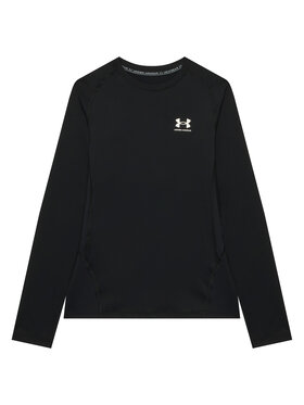 Under Armour Under Armour Funkčné tričko Ua Hg Armour Ls 1361731 Čierna Fitted Fit