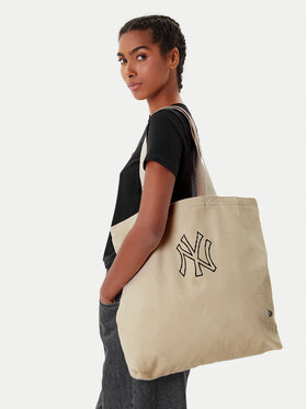 New Era New Era Дамска чанта New York Yankees 60580527 Бежов