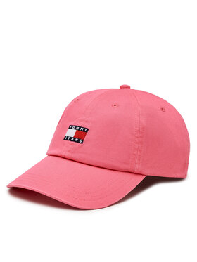 Tommy Jeans Tommy Jeans Czapka z daszkiem Heritage AW0AW15848 Różowy