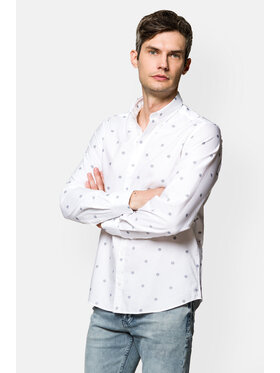 Lancerto Lancerto Koszula Raul KO073122000025 Biały Slim Fit