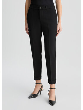Liu Jo Liu Jo Spodnie materiałowe WXX046TS89622222 Czarny Regular Fit