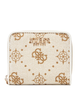 Guess Guess Малък дамски портфейл Neda Slg SWCP96 54137 Бежов
