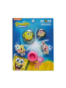 Crocs Crocs Accesorii pentru pantofi Jibbitz Spongebob Bubble 5 Pck Colorat