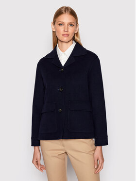 Weekend Max Mara Weekend Max Mara Bunda pro přechodné období Cervino 50460129 Tmavomodrá Regular Fit