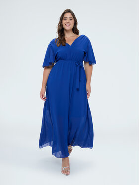 Fiorella Rubino Fiorella Rubino Sukienka wieczorowa 7009T001849N024 Turkusowy A-Line Fit