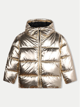 Karl Lagerfeld Kids Karl Lagerfeld Kids Zimska jakna Z30234 S Zlatna Regular Fit