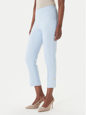 Rinascimento Rinascimento Hlače iz tkanine CFC0128641003 Svetlo modra Slim Fit