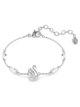 Swarovski Swarovski Bransoletka Swan 5758682 Srebrny