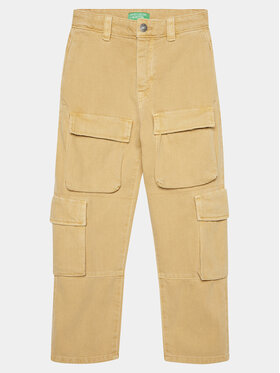 United Colors Of Benetton United Colors Of Benetton Штани з тканини 45BJCF02V Бежевий Regular Fit