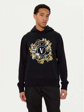 Versace Jeans Couture Versace Jeans Couture Суитшърт 78GAIC01 Черен Regular Fit