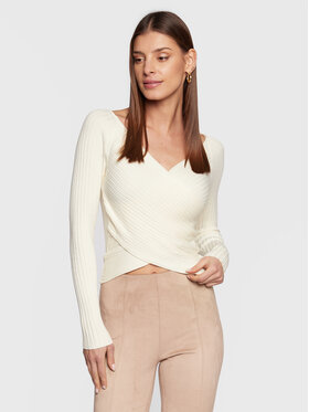 Guess Guess Sweater W3RR37 Z2V42 Ekru Slim Fit
