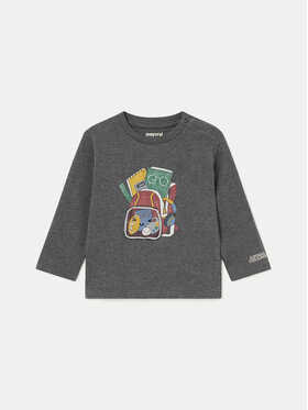 Mayoral Mayoral Bluzka 2033 Szary Regular Fit