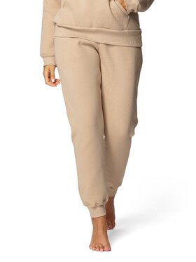 DKaren Sport DKaren Sport Spodnie dresowe DK-K-B6 Beżowy Regular Fit