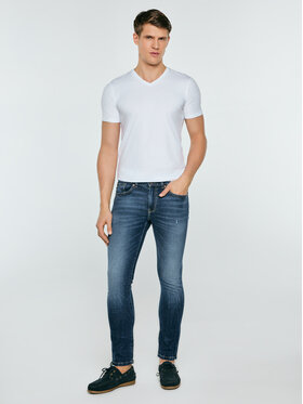 BIG STAR BIG STAR Jeansy OWEN Niebieski Skinny Fit