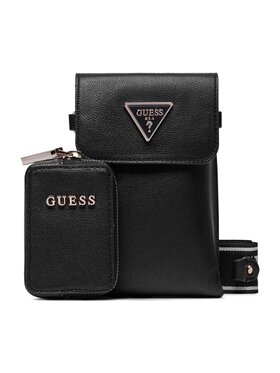 Guess Guess Telefono dėklas Latona (BG) Mini-Bags HWBG92 11810 Juoda