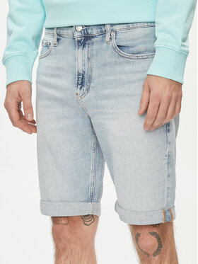 Calvin Klein Jeans Calvin Klein Jeans Pantaloni scurți de blugi J30J324871 Albastru Slim Fit