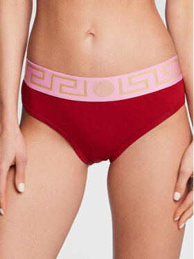 Versace Versace Klasične spodnje hlačke Greca 1001381 Rdeča