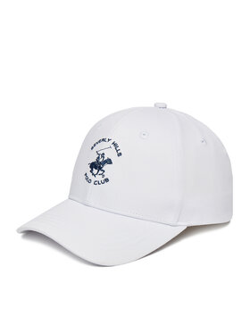 Beverly Hills Polo Club Beverly Hills Polo Club Czapka z daszkiem CWBEO-BHPC-U3-003-SS26 Biały