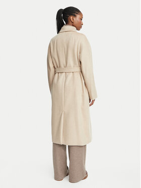Weekend Max Mara Weekend Max Mara Palton de lână Resina 2625016102 Bej Regular Fit