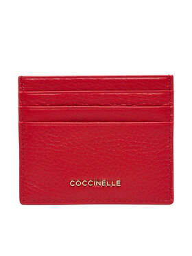 Coccinelle Coccinelle Bankkártya tartó MW5 Metallic Soft E2 MW5 12 95 01 Piros