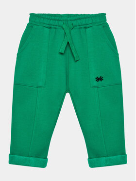 United Colors Of Benetton United Colors Of Benetton Spodnie dresowe 3V0KGF031 Zielony Regular Fit
