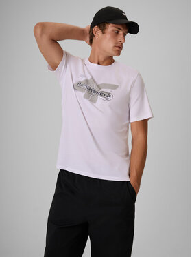 4F 4F T-Shirt BRAND CODE Biały Regular Fit